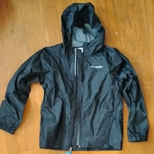 Columbia Kids Black Raincoat